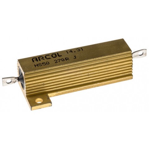 HS 50W 270R J HEATSINK RESISTOR 5% 